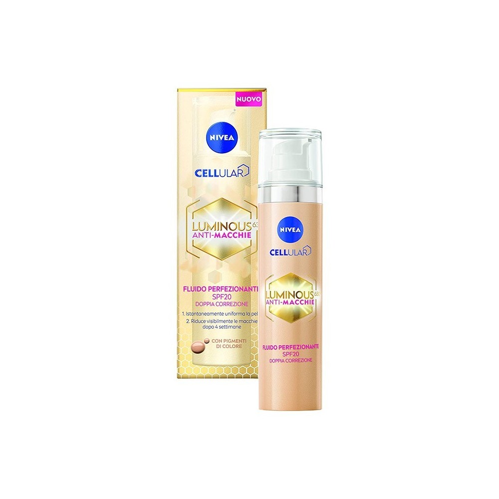 Nivea Cellular Luminous 630 Anti-macchie Fluido Perfezionante SPF20 40 ml 
