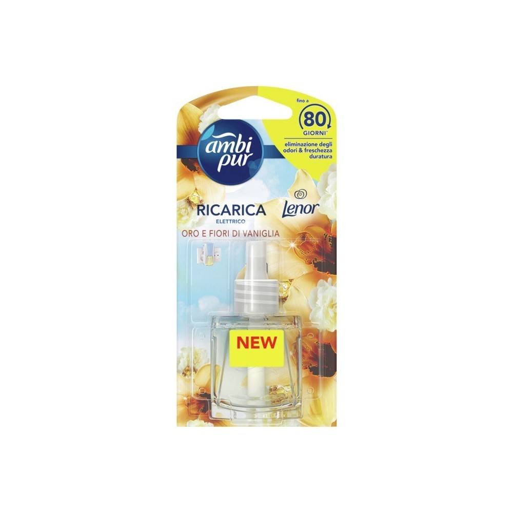 Ambi Pur Ricarica diffusore elettrico Oro e Fiori di Vaniglia 