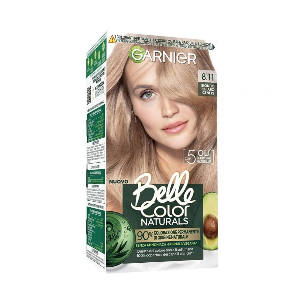 Garnier Belle Color Naturals 8.11 Biondo Chiaro Cenere 