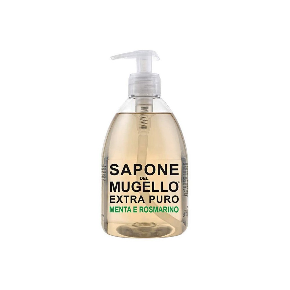 Sapone Del Mugello Extra Puro Menta E Rosmarino Sapone Liquido 500 ml 