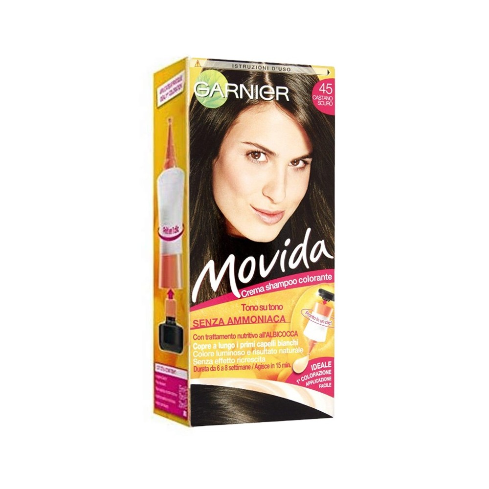Garnier Movida Crema Shampoo Colorante 45 Castano Scuro 