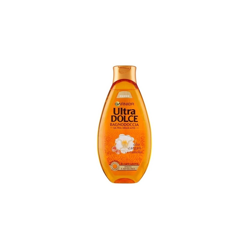 Garnier Ultra Dolce Bagnodoccia Olio d'Argan e di Camelia 500 ml 