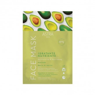 Astra Face Mask Maschera In Tessuto Idratante Nutriente