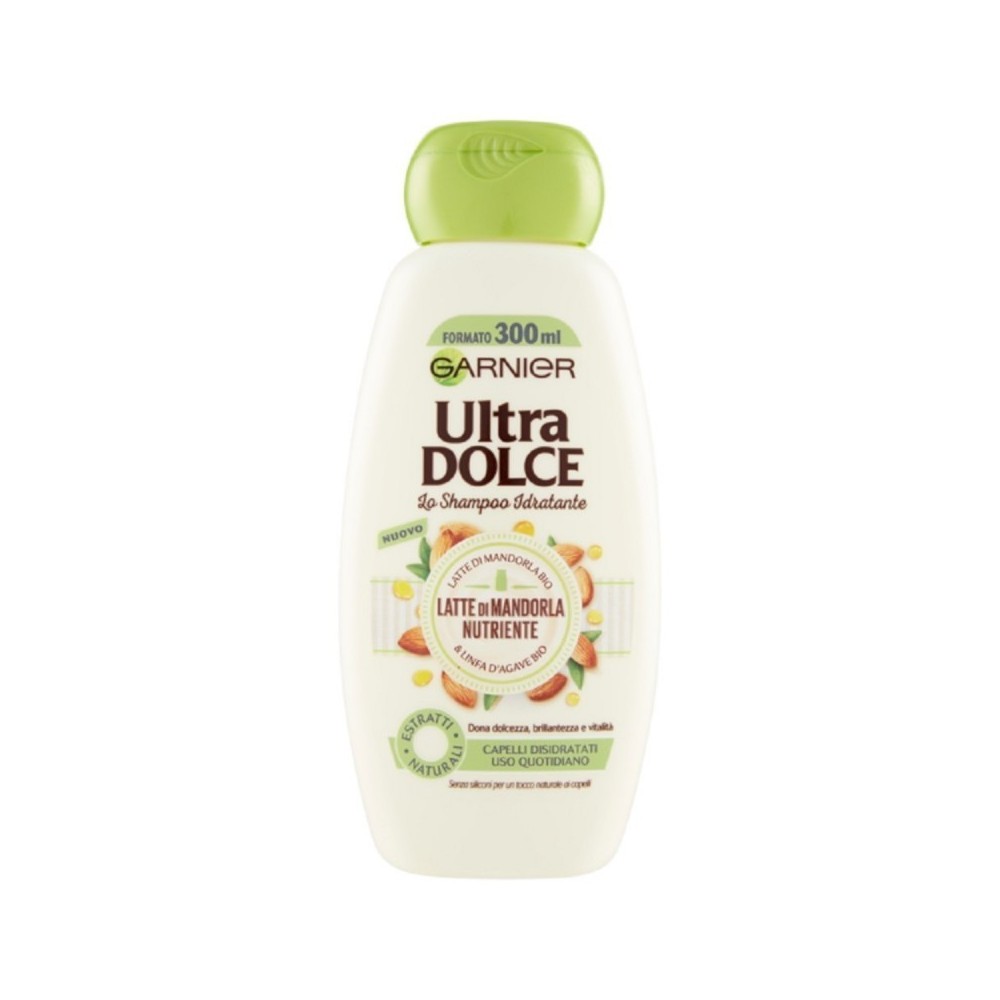 Garnier Ultra Dolce Shampoo Idratante Latte di Mandorla 300 ml 