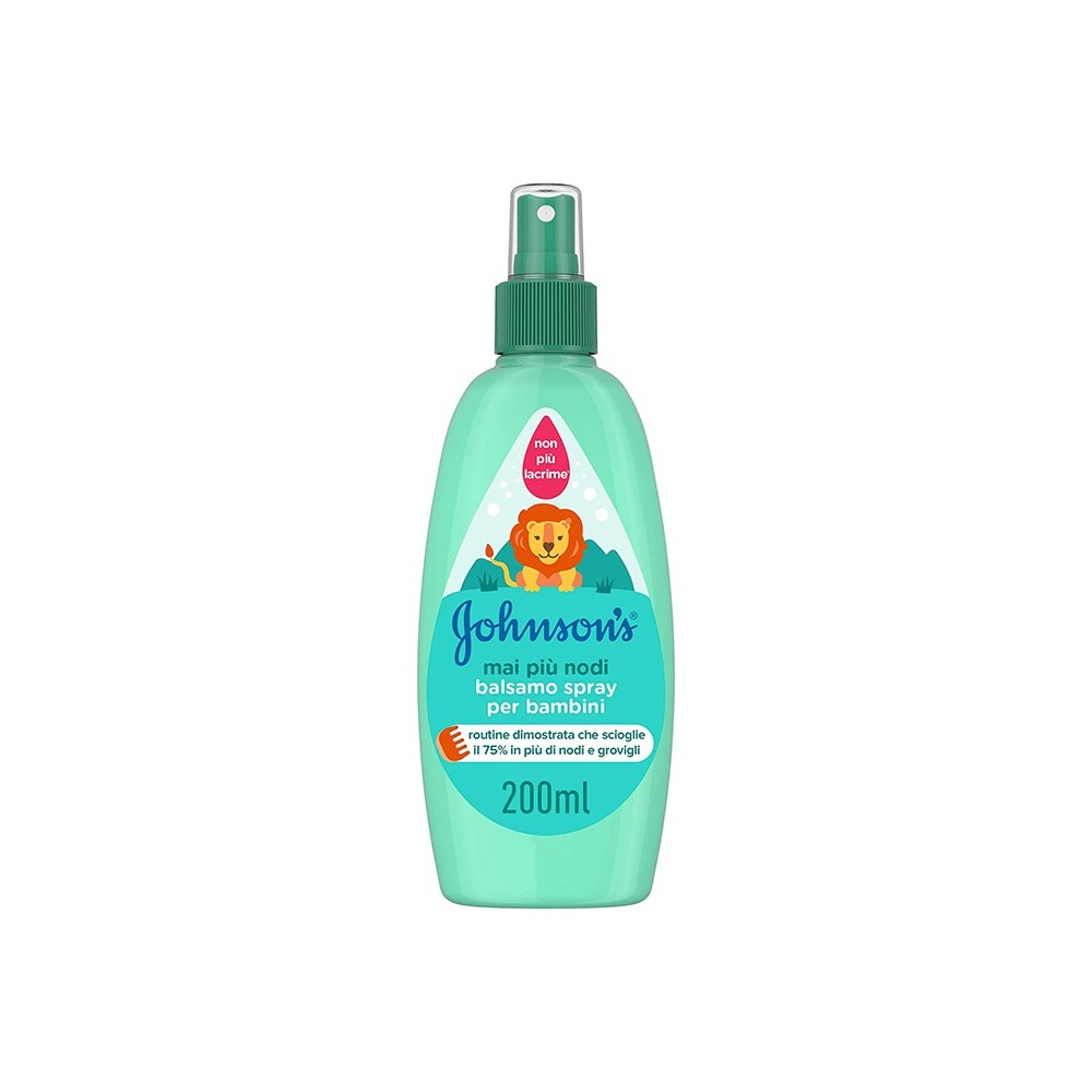 Johnson & Johnson Mai Più Nodi Balsamo Spray Per Bambini 200 ml 