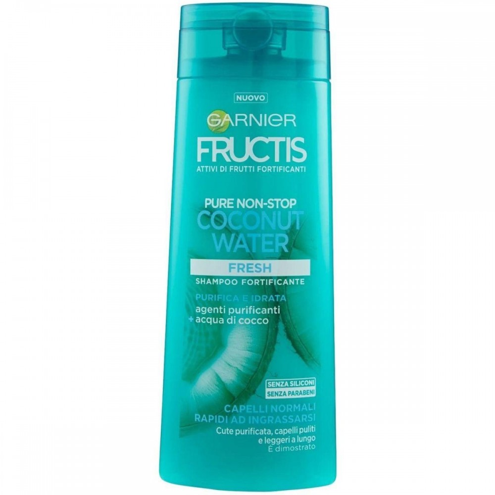 Garnier Fructis Coconut Water Fresh Shampoo Fortificante Capelli Normali 250 ml 
