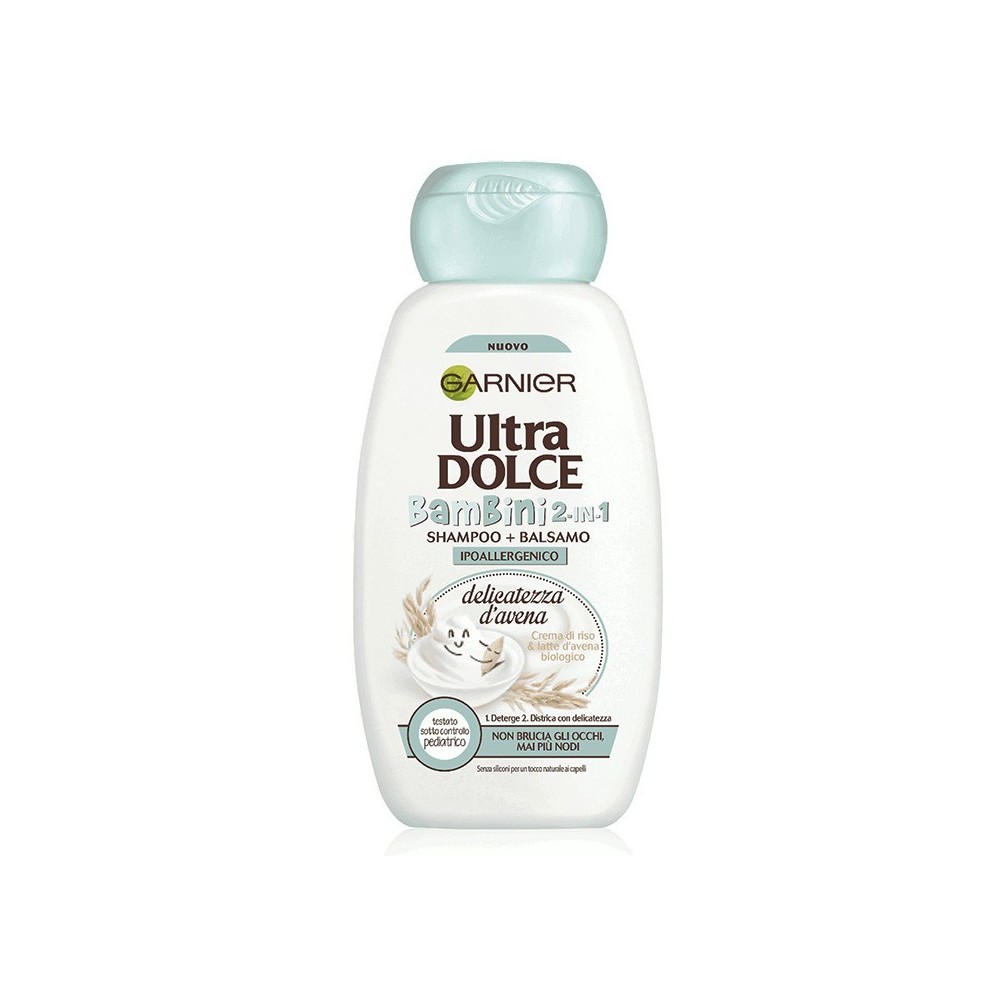 Garnier Ultra Dolce Bambini Delicatezza d'Avena Shampoo e Balsamo 2 in 1 300 ml 