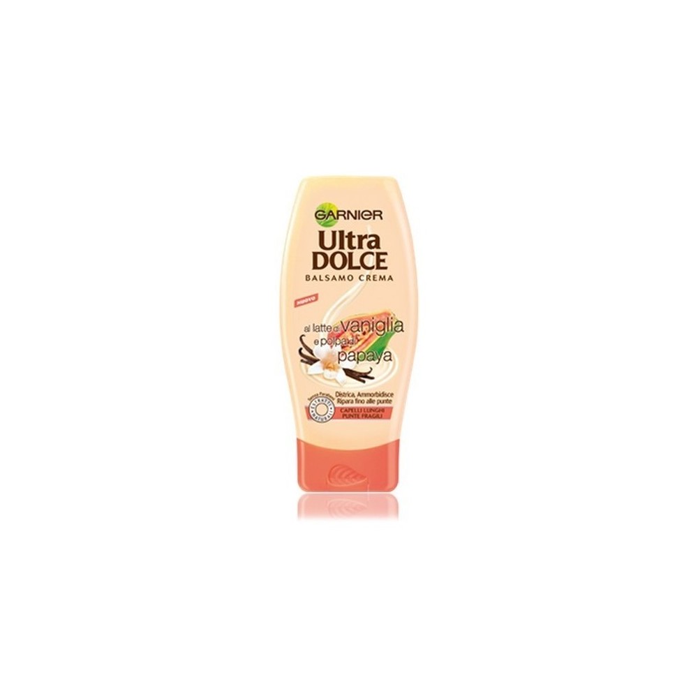 Garnier Ultra Dolce Balsamo Crema Latte di Vaniglia e Polpa di Papaya 250 ml 