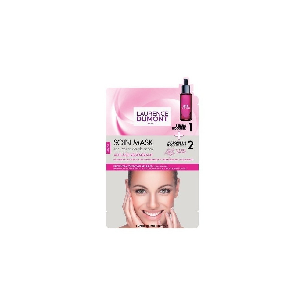 Laurence Dumont 2in1 Siero + Maschera In Tessuto Anti-Age Rigenerante 