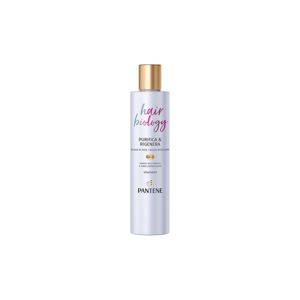 Pantene Hair Biology Purifica e Rigenera Shampoo 250 ml 