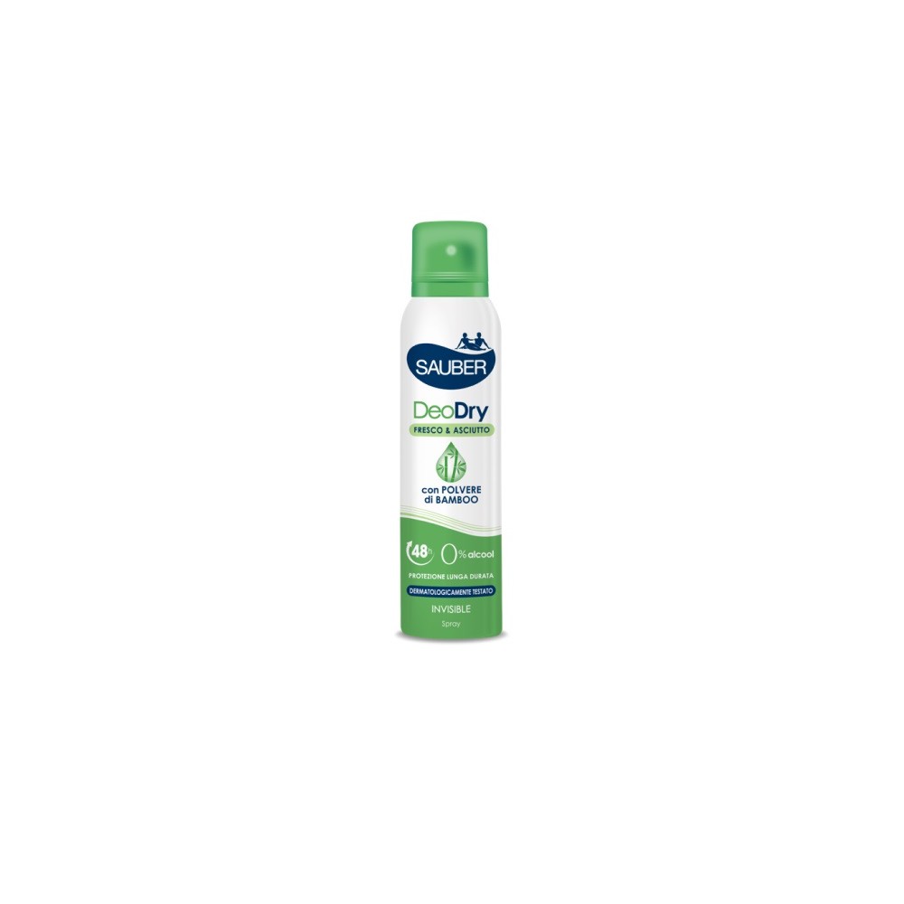 Sauber DeoDry Deodorante Spray 150 ml 
