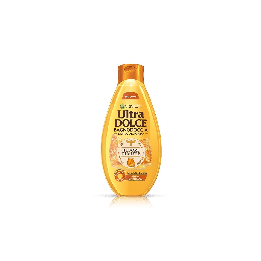 Garnier Ultra Dolce Tesori di Miele Bagnodoccia Ultra Delicato 500 ml 