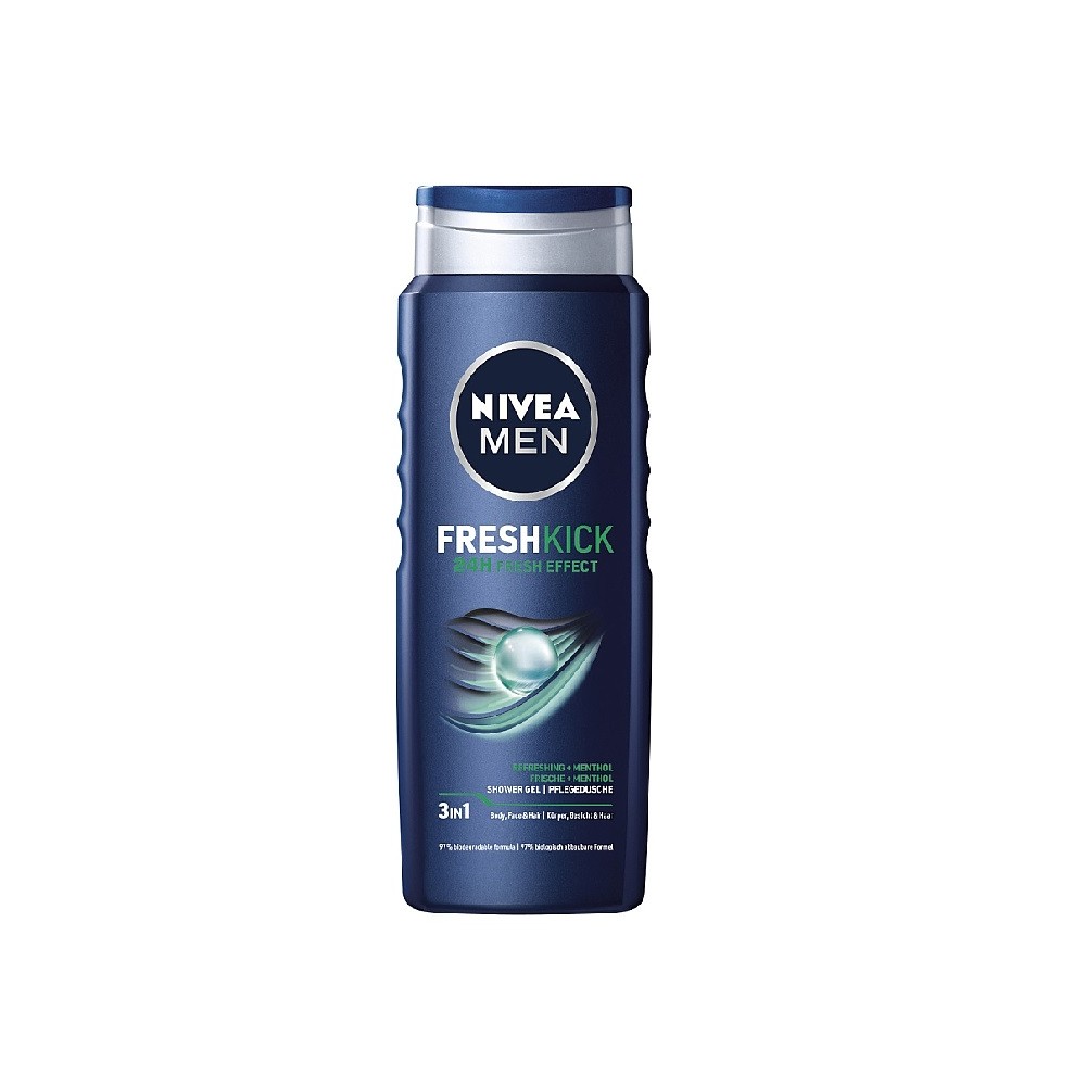 Nivea Men Fresh Kick Doccia Shampoo 250 ml 