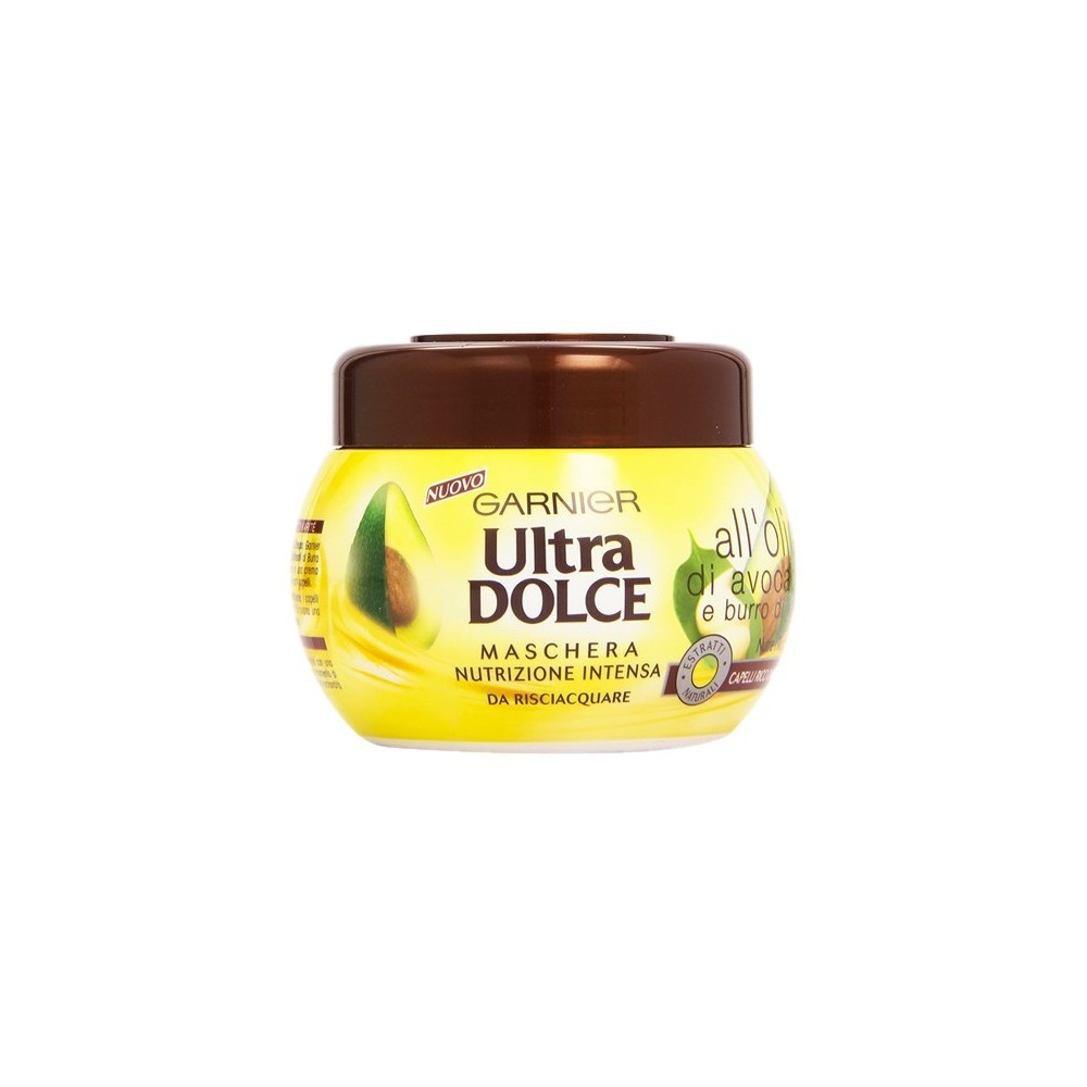 Garnier Ultra Dolce Maschera all'Olio Di Avocado e Burro di Karitè 300 ml 