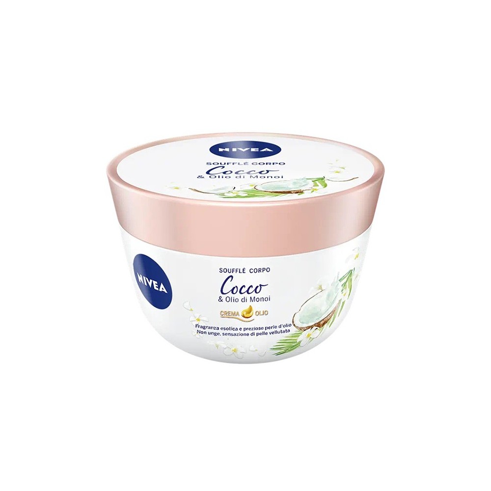 Nivea Soufflé Corpo Cocco e Olio di Monoi 200 ml 