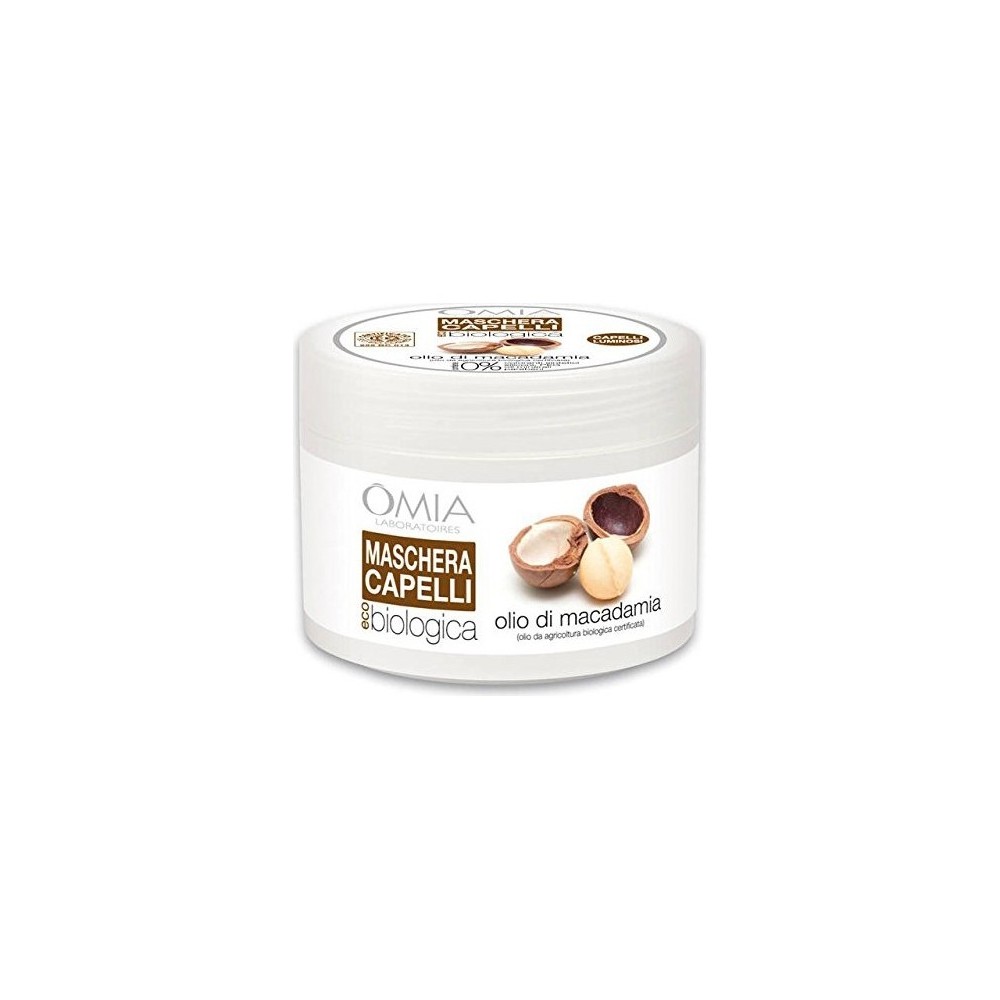 Omia Maschera Capelli Ecobio Olio di Macadamia 250ML 