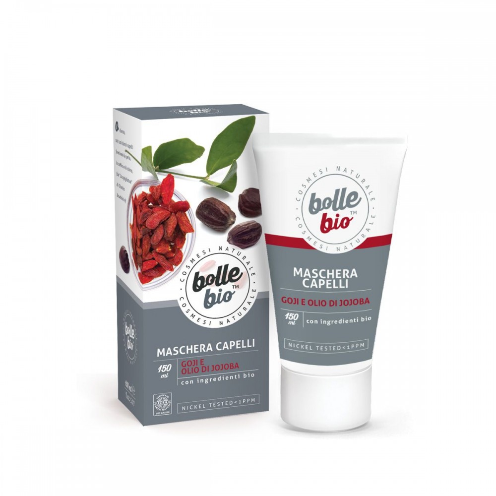 Bolle Bio Maschera Capelli Goji e Olio di Jojoba 150 ml 