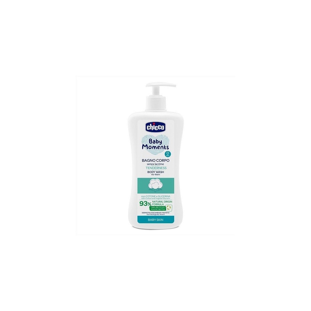 Chicco Baby Moments Bagno Corpo Senza Lacrime Tenderness 500 ml 