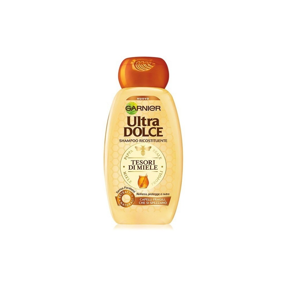 Garnier Ultra Dolce Shampoo Ricostituente Tesori di Miele 300 ml 