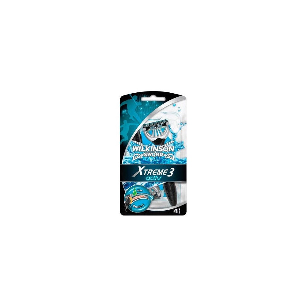 Wilkinson Xtreme 3 Active Rasoio Trilama Per Pelli Normali - 6 pz 