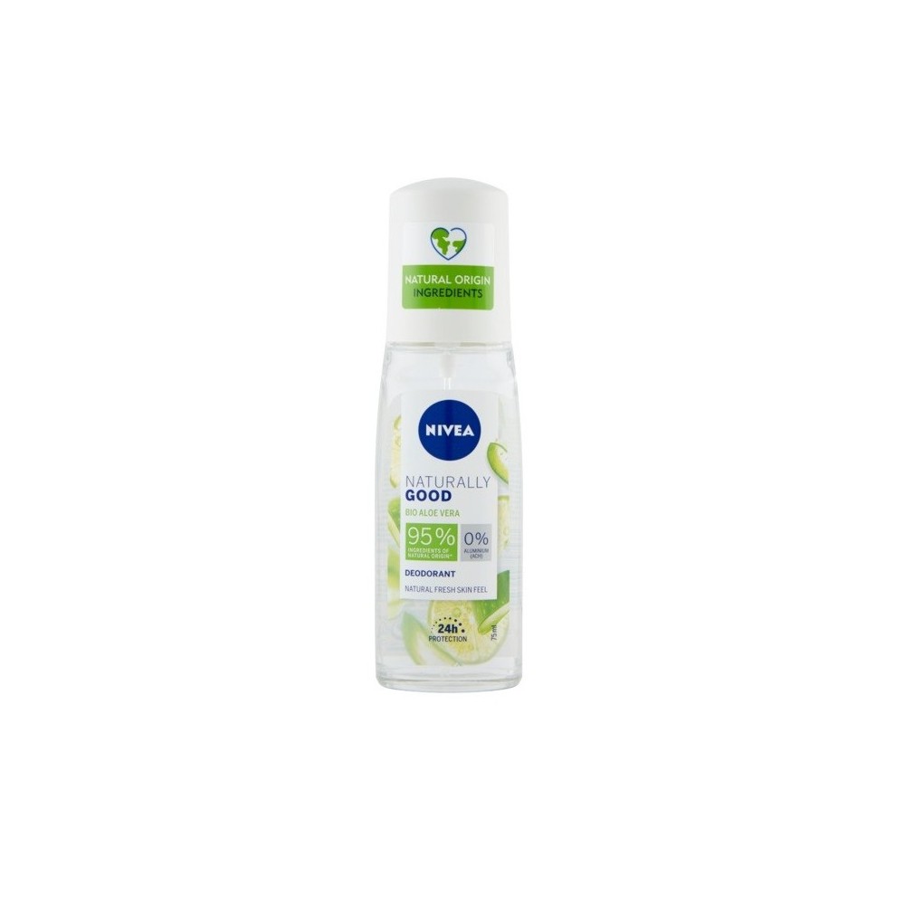 Nivea Naturally Good Deodorante Vapo Bio Aloe Vera 75 ml 