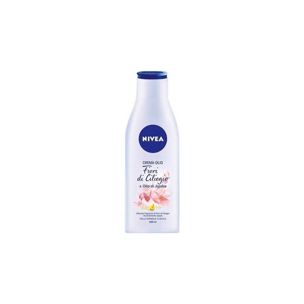 Nivea Crema-Olio Fiori di Ciliegio E Olio Di Jojoba 200 ml 