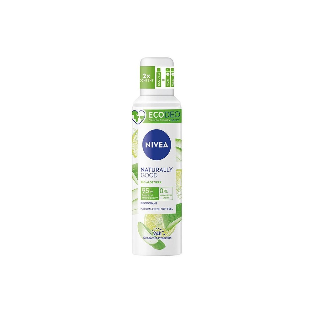 Nivea Naturally Good Deodorante Spray Bio Aloe Vera 125 ml 