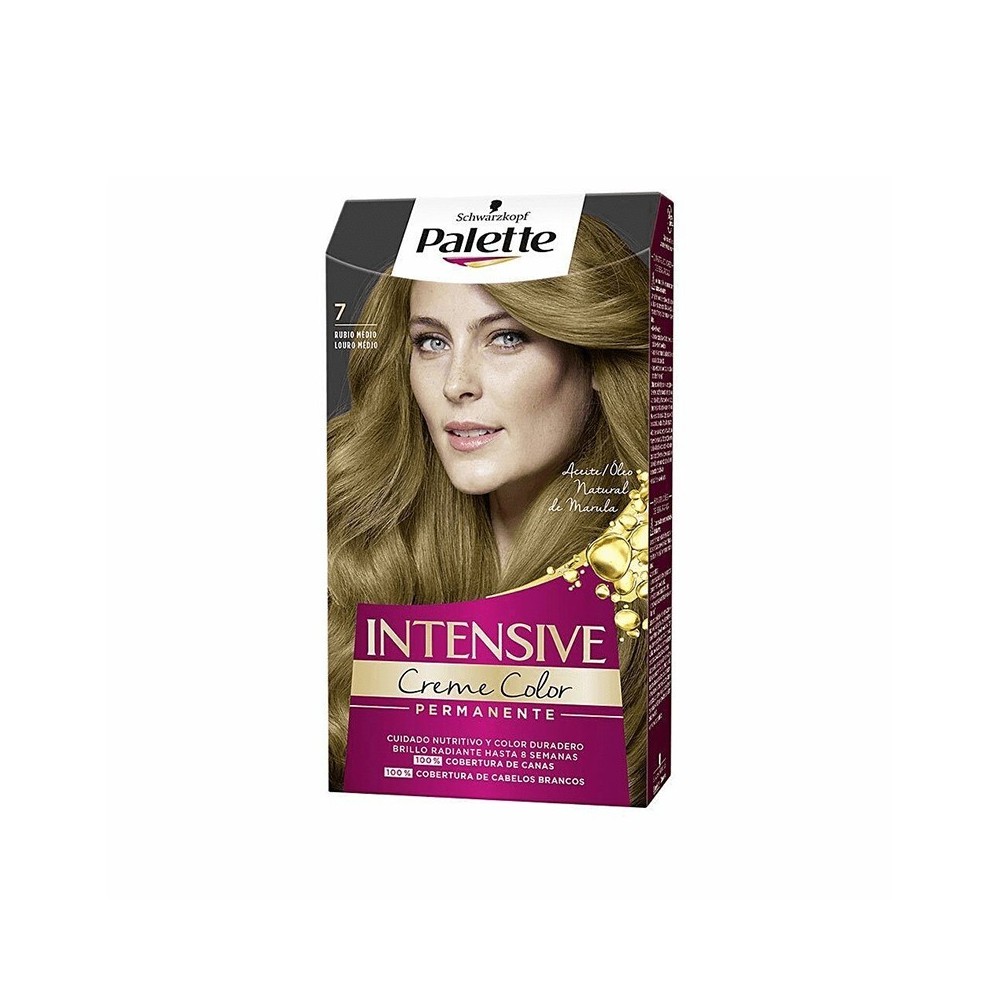 Schwarzkopf Palette Intensive Creme Color - 7 Biondo Medio 