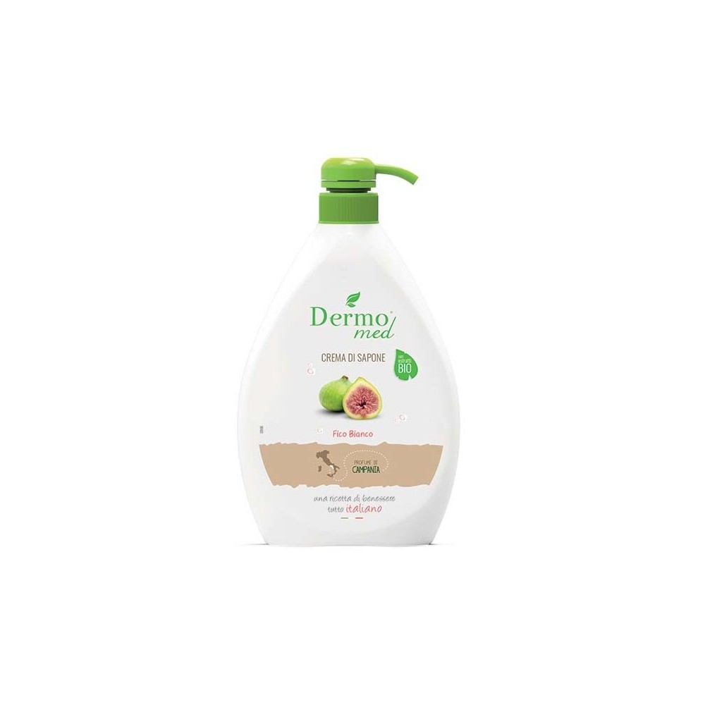 Dermomed Crema di Sapone Fico Bianco 600 ml 