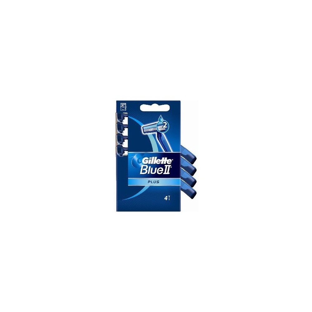 Gillette Blue II Plus Rasoi Usa E Getta 4 Pezzi 
