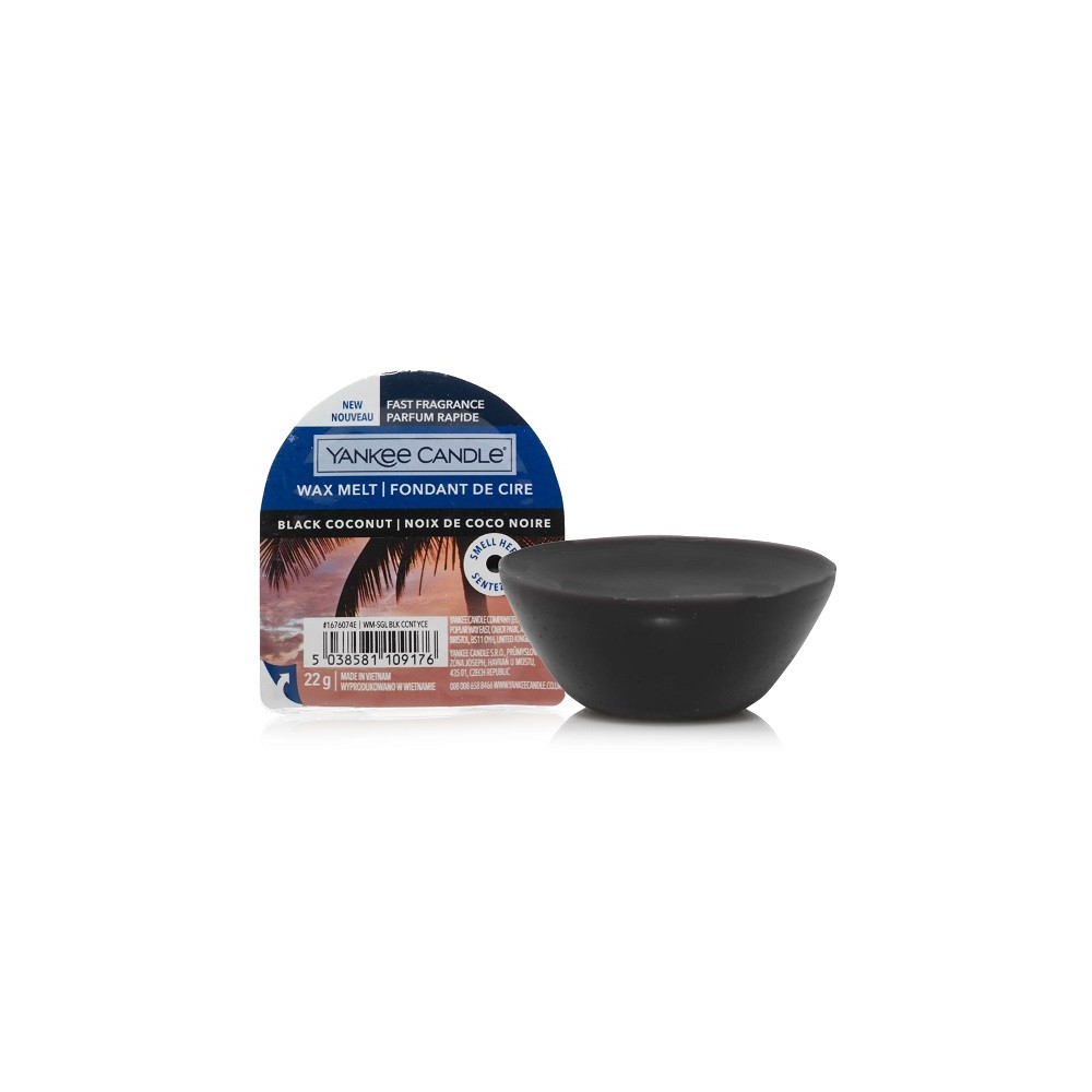 Yankee Candle Cera da sciogliere Black Coconut 22 gr 