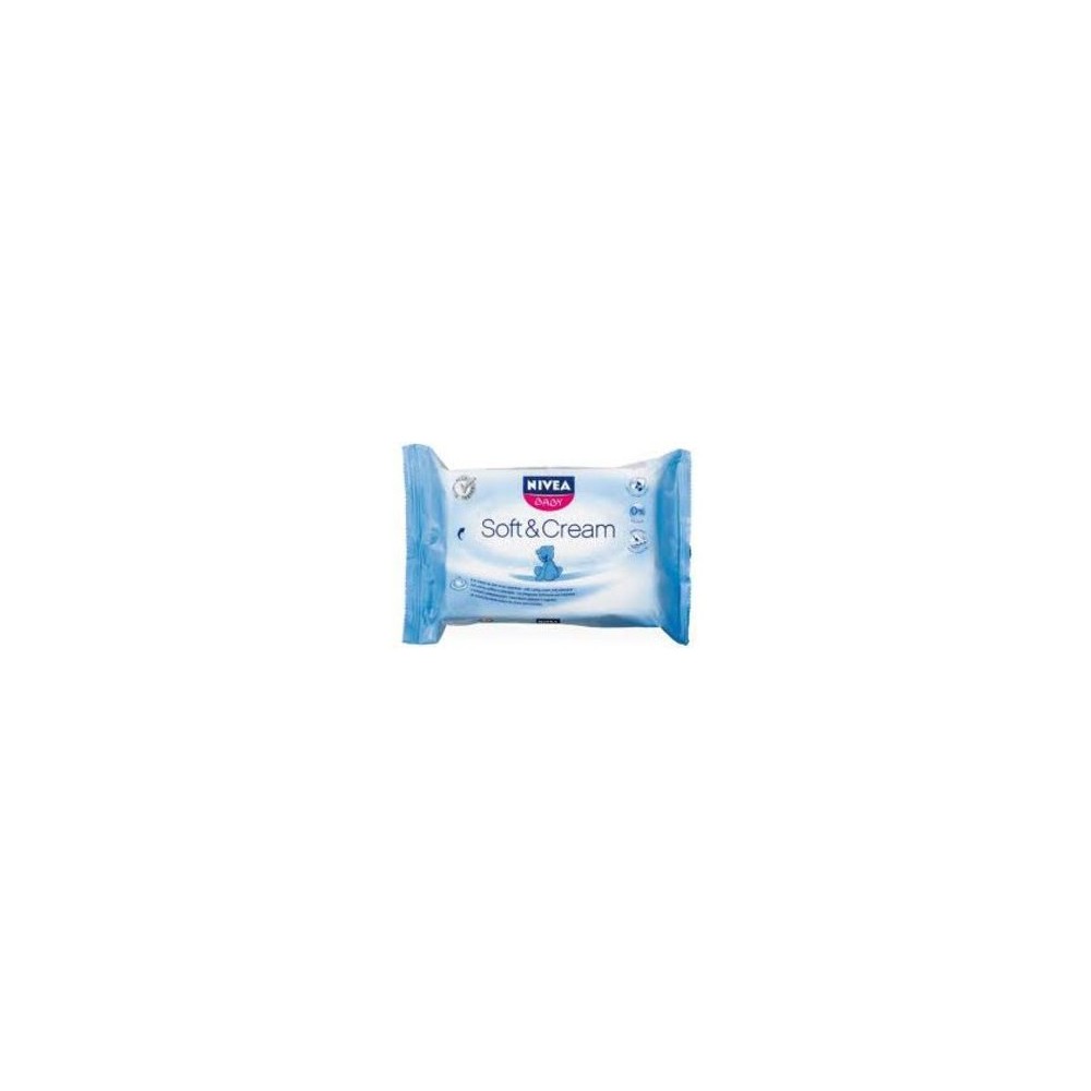 Nivea Salviettine Baby Soft & Cream 63 pz 