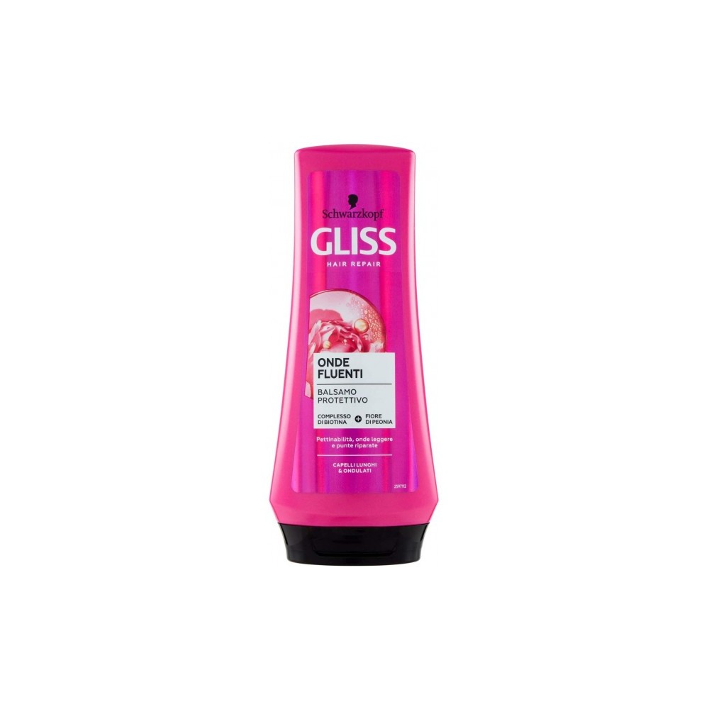 Schwarzkopf Gliss Hair Repair Onde Fluenti Balsamo Protettivo 200 ml 