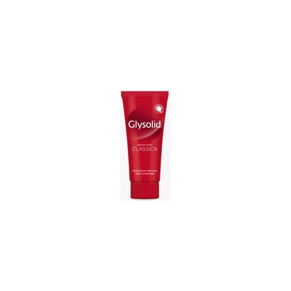 Glysolid Crema Mani Classica Idratazione Intensiva Mani Screpolate 100 ml 