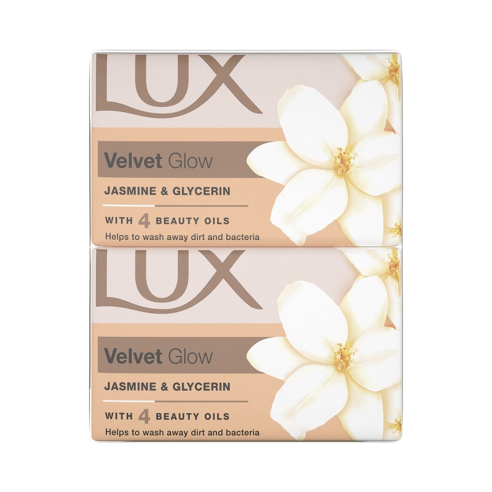 Lux Velvet Glow Jasmine & Glycerin Saponette 4 pz 