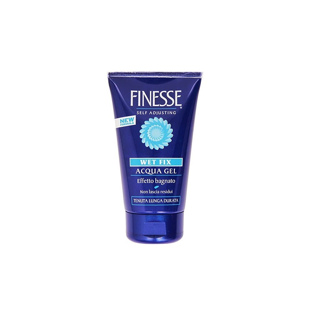 Finesse Gel Capelli Wet Fix Effetto Bagnato Fissaggio Lunga Durata Acqua 150 ml 