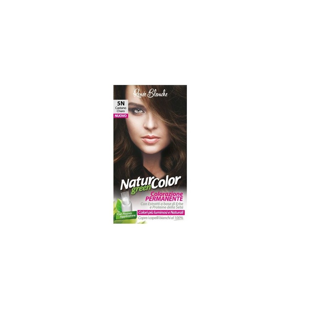 Renee Blanche Natur Color Green Colorazione Permanente Naturale - 5N Castano Chiaro 