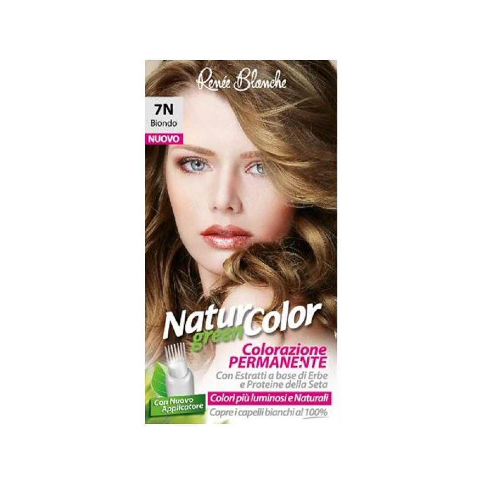 Renee Blanche Natur Color Green Colorazione Permanente Naturale - 7N Biondo 
