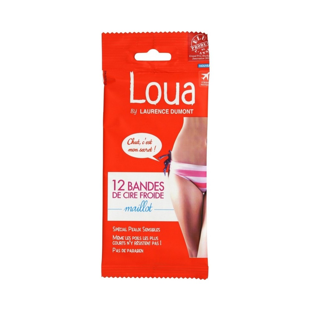 Loua Strisce Depilatorie Inguine 12 pz 