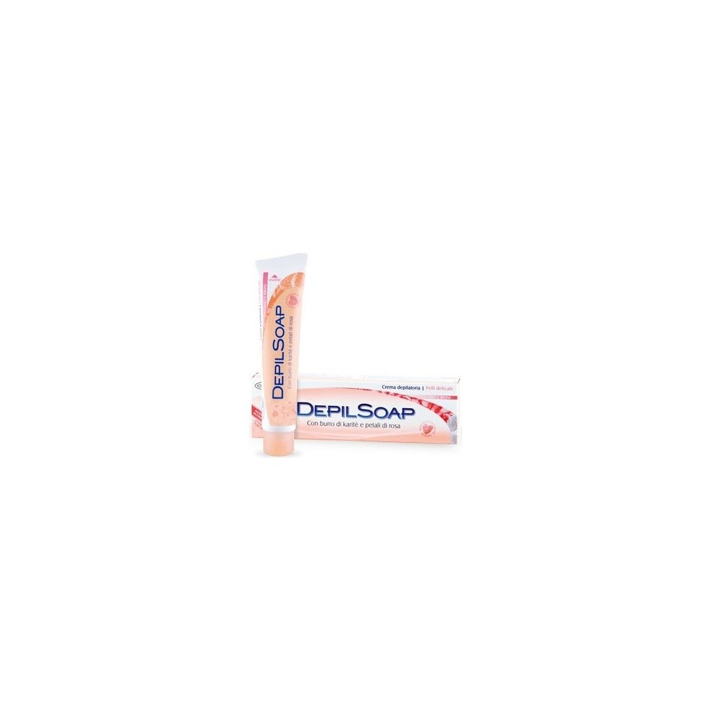 Depilsoap Crema Depilatoria pelli delicate viso e bikini 75 ml 