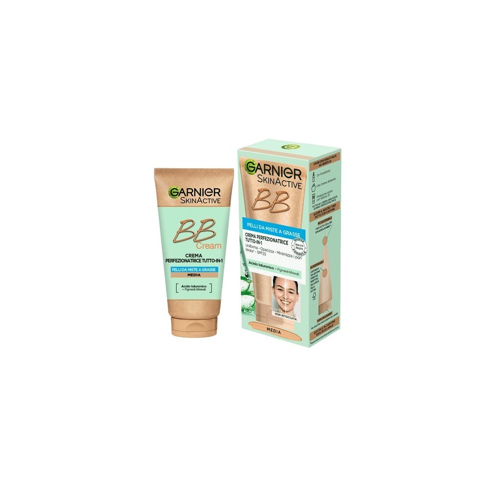 Garnier Crema Idratante Colorata Perfezionatrice Tuttoin1 Medio-Scura 50 ml 
