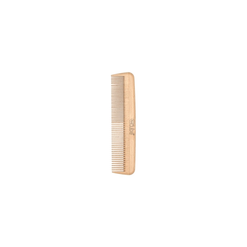 Gcube Pettine In Legno Di Faggio Rado/Fitto 