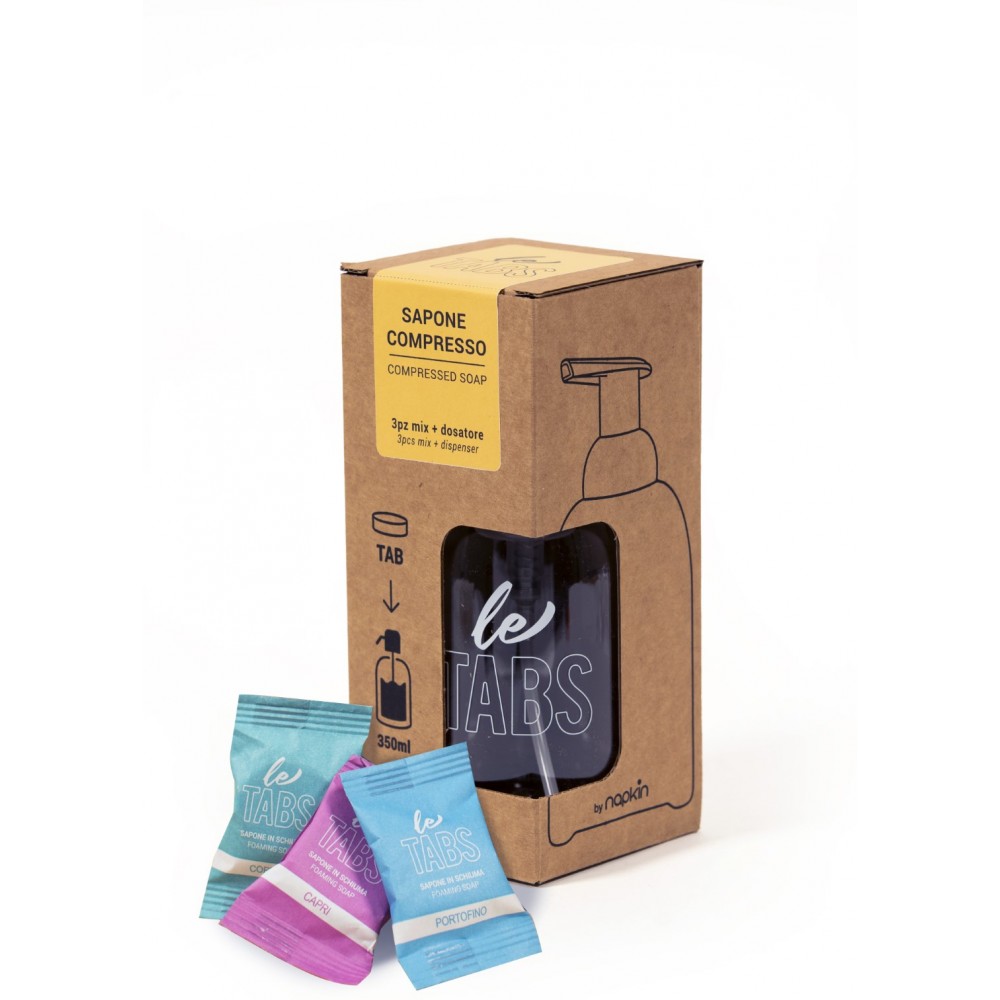 Napkin Sapone Compresso Kit 