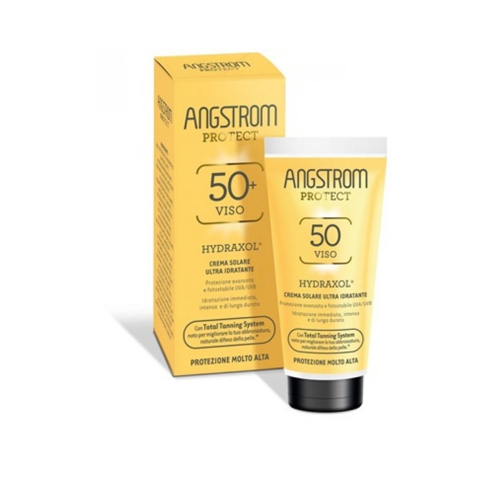 Angstrom Hydraxol Crema Solare Ultra Idratante Viso SPF 50+ 50 ml 