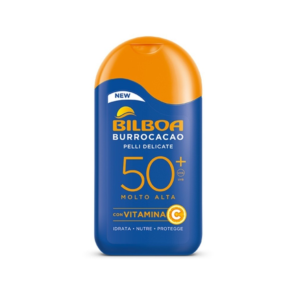 Bilboa Burrocacao Latte Solare Per Pelli Delicate SPF 50+ 200 ml 