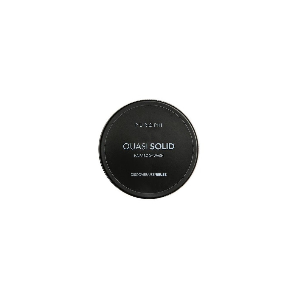 Purophi Quasi Solid Hair/Body Wash - Doccia-Shampoo Solido 80 gr 