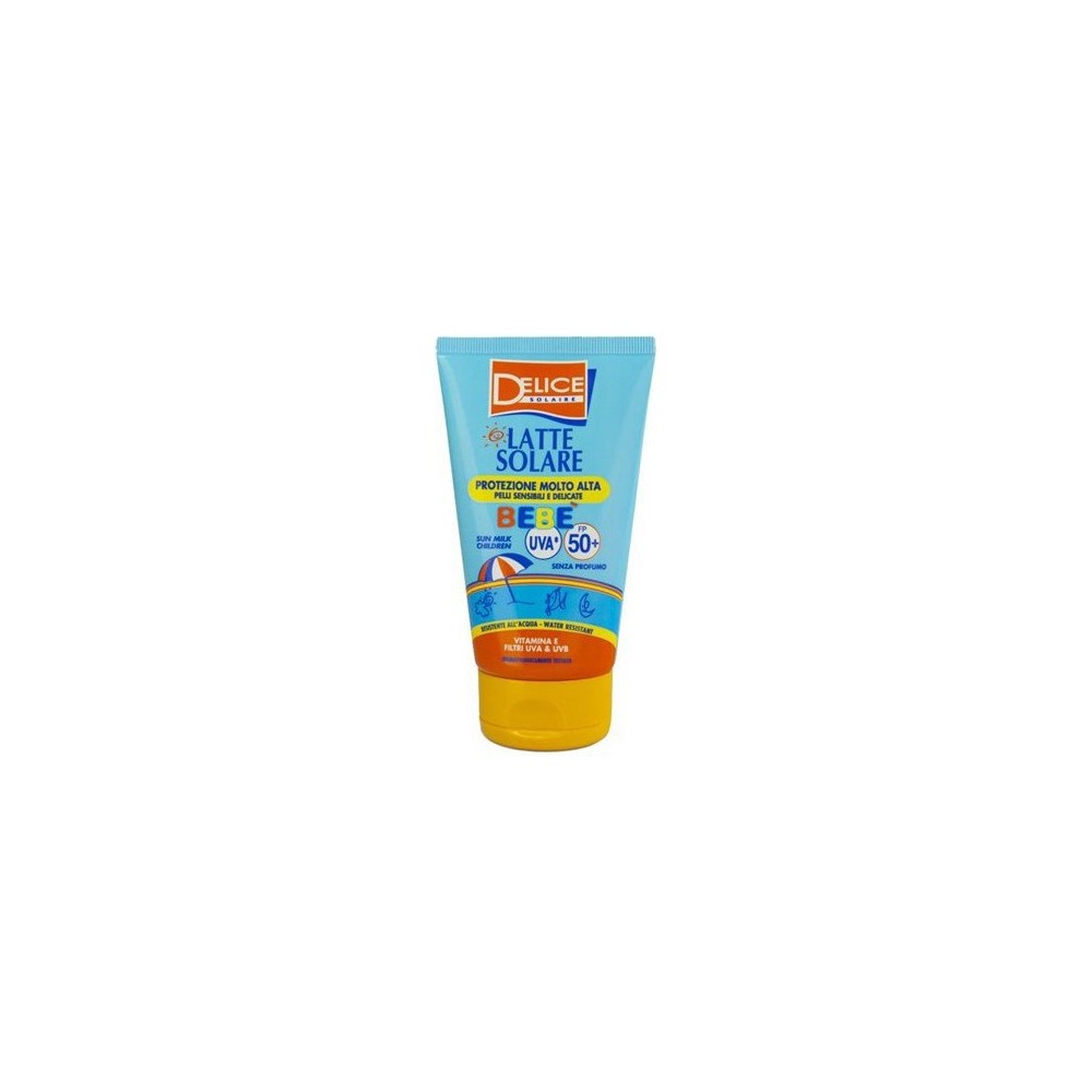 Delice Latte Solare Bebè Protezione Molto Alta SPF 50+ 100 ml 
