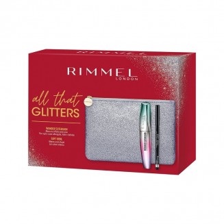 Rimmel Cofanetto All That Glitters - Mascara Wonder'Extension + Matita Occhi Soft Kohl