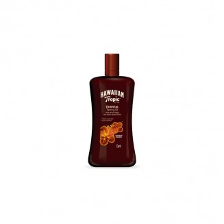 Hawaiian Tropic Tropical Tanning Oil Olio Solare Abbronzante Senza Protezione 200 ml