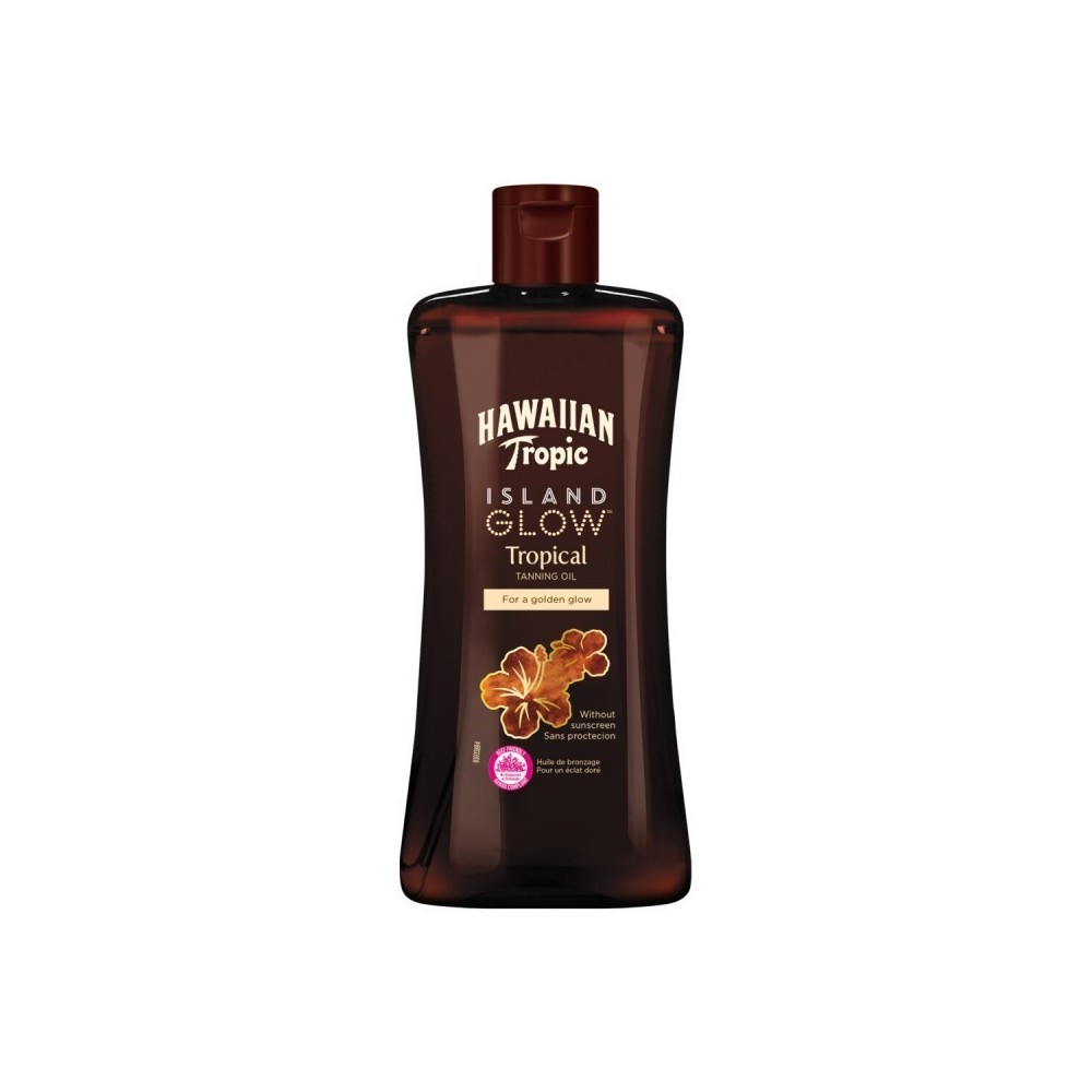 Hawaiian Island Glow Tropical Olio Abbronzante Senza Protezione 200 ml 